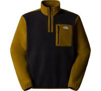 The North Face Yumiori 1/4 Zip Sweater pour Homme TNF Black/Moss Green/TN S
