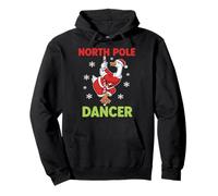 The North Pole Dancer Goose Funny Christmas Santa Joke Sweat à Capuche