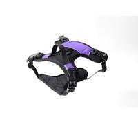 The North Star Harnais pour chien Confortable, entièrement réglable, conçu pour réduire la traction, résistant aux fuites, durable, se fixe facilement et en toute sécurité avec support Airtag