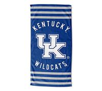 The Northwest Company NCAA Collegiate Zone Serviette de Plage 76 x 152 cm, Kentucky Wildcats (Stripes), 30" x 60"