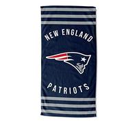 THE NORTHWEST COMPANY New England Patriots Serviette de Plage rayée 30 x 60 cm