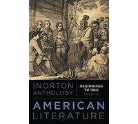 The Norton Anthology of American Literature