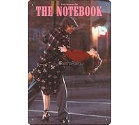 The Notebook 2004 Affiche vintage en métal Plaque murale Man Cave Décoration murale 20 x 30 cm