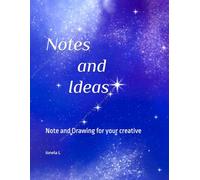 The notebook with ideas: Note and Drawing for your creative