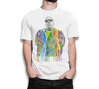 The Notorious B.I.G. Original Art T-Shirt, Biggie s Men's Tee T-Shirts à Manches Courtes(Medium)