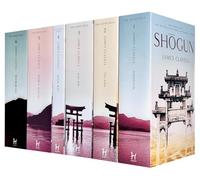 The Novels of Asian Saga Series 6 Books Collection Set By James Clavell(Shogun, Tai-Pan, Gai-Jin, King Rat, Noble House & Whirlwind)