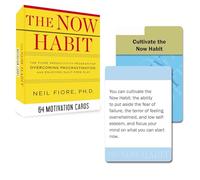 The Now Habit: 64 Motivation Cards: The Fiore Productivity Program for Overcoming Procrastination and Enjoying Guilt-Free Play