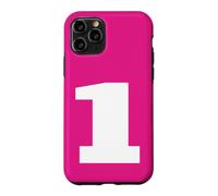 The Number 1 One Sports Team Big White Back Print Assorti Coque pour iPhone 11 Pro