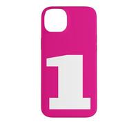 The Number 1 One Sports Team Big White Back Print Assorti Coque pour iPhone 14 Plus