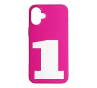 The Number 1 One Sports Team Big White Back Print Assorti Coque pour iPhone 16 Plus