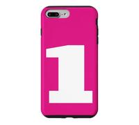 The Number 1 One Sports Team Big White Back Print Assorti Coque pour iPhone 7 Plus/8 Plus