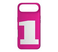 The Number 1 One Sports Team Big White Back Print Assorti Coque pour iPhone Air