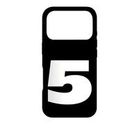 The Number 5 Five Sports Team Impression sur Le Devant pour Anniversaire Assorti Coque pour iPhone 17 Pro