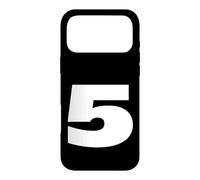 The Number 5 Five Sports Team Impression sur Le Devant pour Anniversaire Assorti Coque pour iPhone 17 Pro Max