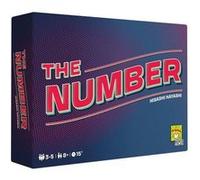 Asmodee - The Number - Jeu de Société de Bluff et de Stratégie Dès 8 Ans - Jeu de Chiffres et Déduction - 3 à 5 Joueurs - Partie Rapide de 15 Min - Version Française - Repos Production