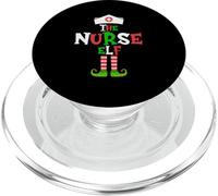 The Nurse Elf - Funny Matching Family Group Christmas PopSockets PopGrip pour MagSafe
