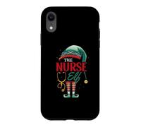 The Nurse Elf Merry Christmas Famille Elfes Assortis Noël Coque pour iPhone XR