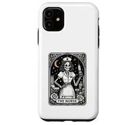 The Nurse Tarot Skeleton Night Shift RN Vintage Graphic Coque pour iPhone 11