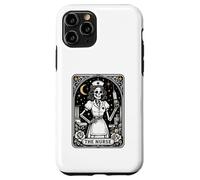 The Nurse Tarot Skeleton Night Shift RN Vintage Graphic Coque pour iPhone 11 Pro
