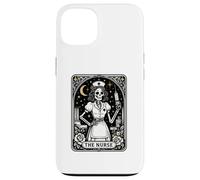 The Nurse Tarot Skeleton Night Shift RN Vintage Graphic Coque pour iPhone 13