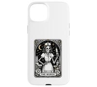 The Nurse Tarot Skeleton Night Shift RN Vintage Graphic Coque pour iPhone 15 Plus