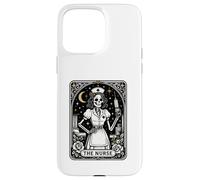 The Nurse Tarot Skeleton Night Shift RN Vintage Graphic Coque pour iPhone 15 Pro Max