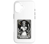 The Nurse Tarot Skeleton Night Shift RN Vintage Graphic Coque pour iPhone 16