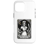 The Nurse Tarot Skeleton Night Shift RN Vintage Graphic Coque pour iPhone 16 Pro Max