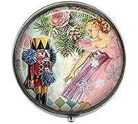 The Nutcracker Ballet - Boîte à pilules artistique - Boîte à pilules à breloques - Boîte à bonbons en verre