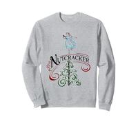 The Nutcracker Ballet Sapin de Noël Danse de Vacances Sweatshirt