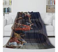 The Oath of The Horatii Couverture Flanelle - David Couverture De Climatisation Douce Cadeau Anniversaire pour Sœur/frère/Neveu/nièce/collègue - Canapé Lit Chaise Décor 70x80inch(180x200cm)