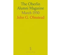 The Oberlin Alumni Magazine: March 1930