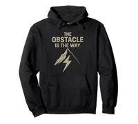 The Obstacle is The Way Stoïcisme Philosophie Cadeaux Sweat à Capuche