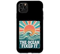 The Ocean Fixed It Retro Beach Waves Sun Coque pour iPhone 11 Pro Max
