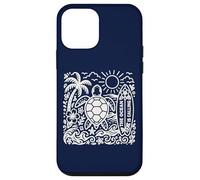The Ocean is Calling Aime Les Tortues de mer, l'été, la Plage, Le Surf bohème Coque pour iPhone 12 Mini