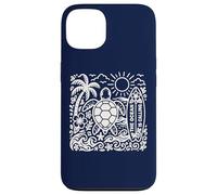 The Ocean is Calling Aime Les Tortues de mer, l'été, la Plage, Le Surf bohème Coque pour iPhone 13