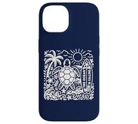 The Ocean is Calling Aime Les Tortues de mer, l'été, la Plage, Le Surf bohème Coque pour iPhone 14