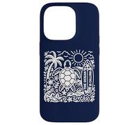 The Ocean is Calling Aime Les Tortues de mer, l'été, la Plage, Le Surf bohème Coque pour iPhone 14 Pro