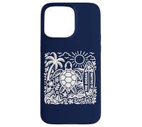 The Ocean is Calling Aime Les Tortues de mer, l'été, la Plage, Le Surf bohème Coque pour iPhone 15 Pro Max