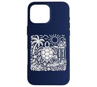 The Ocean is Calling Aime Les Tortues de mer, l'été, la Plage, Le Surf bohème Coque pour iPhone 16 Pro Max