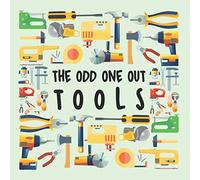 The odd one out - Tools: Funny learning games book for 2-4 years old kids