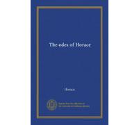 The odes of Horace