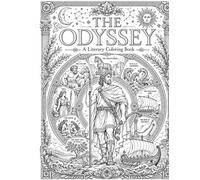 The Odyssey Coloring Book: A Literary Coloring Book Featuring 70+ Illustrations Inspired by Homer, Greek Mythology, Ancient Greece, and the Epic Journey of Odysseus