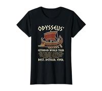 The Odyssey Odysseus World Tour Mythologie Grecque Histoire T-Shirt Graphique avec Valeur