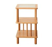 The of a Bed Table à thé multicouche en bois pour salon