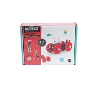 The Offbits Kit de construction Kit véhicule 3 en 1 23 pièces rouge
