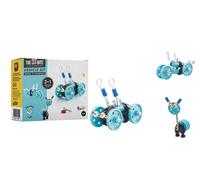 THE OFFBITS Kit de construction Véhicule en métal Voiture bleue