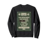 The Office 0 Days Without Accident Sign Sweatshirt