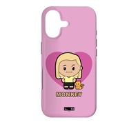 The Office Angela Monkey Matching Couple Coque pour iPhone 17