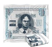 THE OFFICE - Couverture Super Douce Schrute Buck Silky Touch 152 x 127 cm